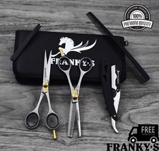 6" Professional Hair Cutting Japanese Scissors Thinning Barber Shears Kit Set