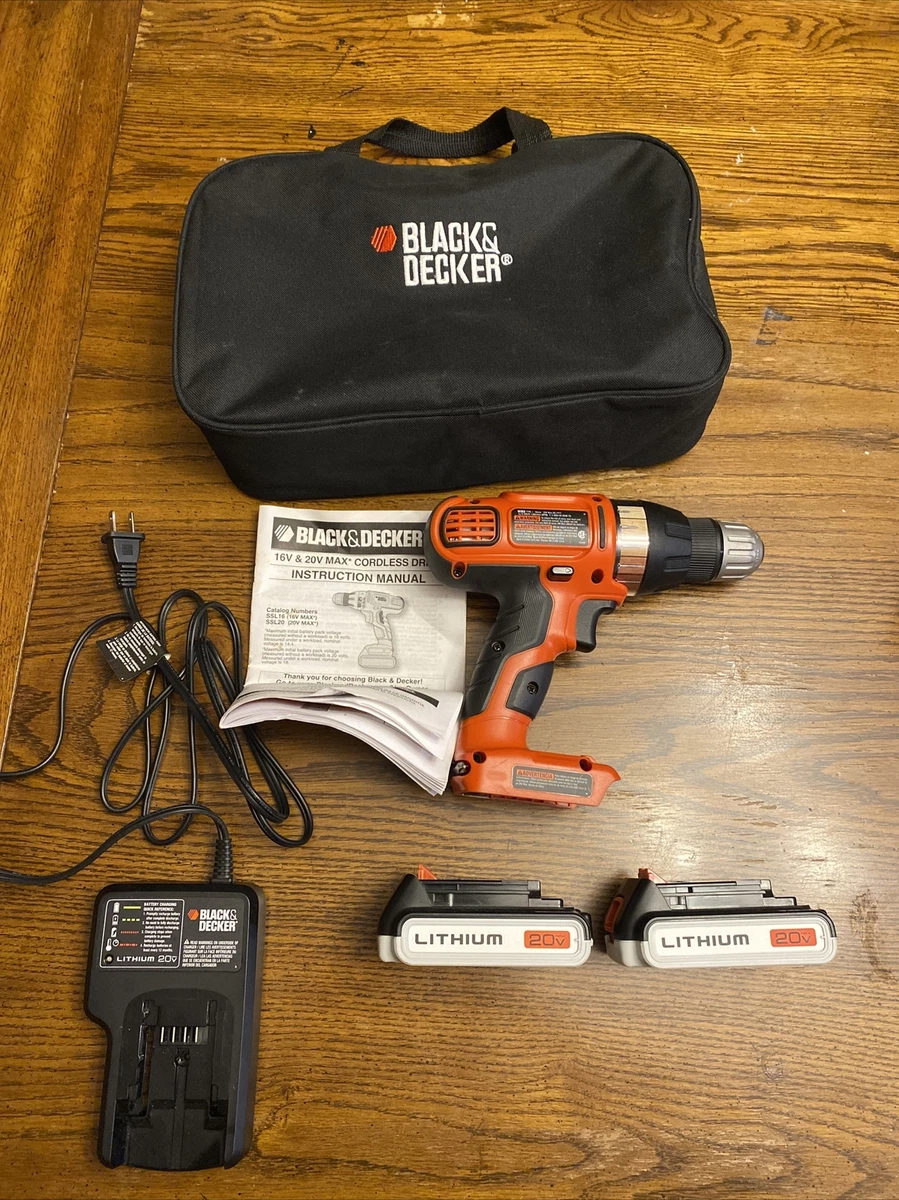 Image of Black & Decker SSL20 cordless drill