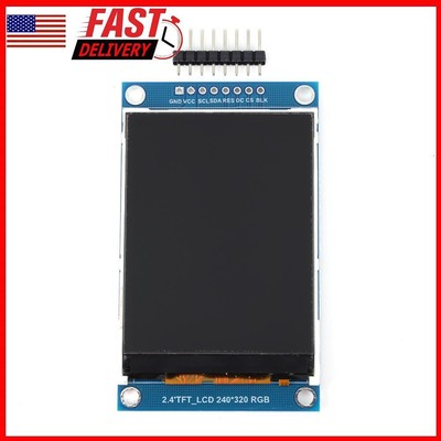 2.4 Inch TFT Colorful Display Module SPI Interface ILI9341 3.3V 8Pin for Arduino