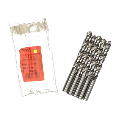Profiline 233851250 Hss Drill Bit Din 338 12,5Mm New NFP (5 pcs)