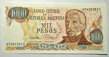 Argentina P-304 1000 Pesos ND 1976-1983 Uncirculated Banknote