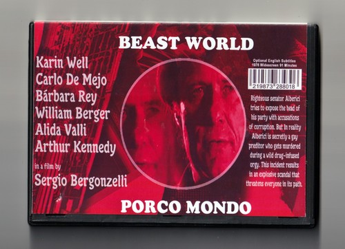 BEAST WORLD (1978) Sergio Bergonzelli's Masterpiece PORCO MONDO w/ English subs - Picture 2 of 2