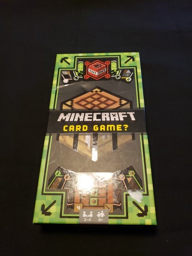 Minecraft Card Game Mattel Funny Family Friends Game Dinner Night - 第 1/2 張圖片