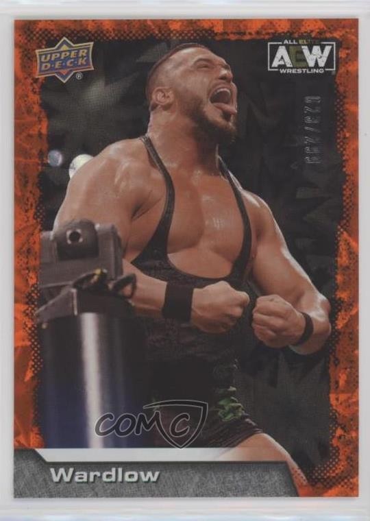 2022 Upper Deck AEW All Elite Wrestling Dynamite 23/299 Wardlow #66 y0i