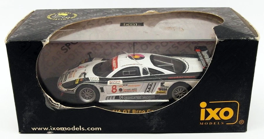 Ixo 1/43 Scale GTM027 - Saleen S7R #8 FIA GT Brno Czech Rep. 2005 - Image 4 of 4