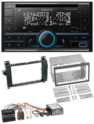 Kenwood CD 2DIN DAB USB CAN Bus Bluetooth Car Stereo for Mercedes Viano Vito 2006