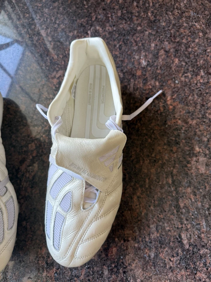 Talla 12 US Adidas Predator Mania 'Pearl' FG Hecho en Alemania Foto 3 de 4