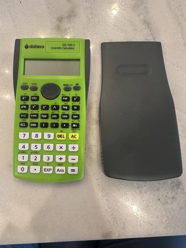 Datexx DS-700-2 Scientific Calculator with Cover - Tested/Working - Image 2 of 4