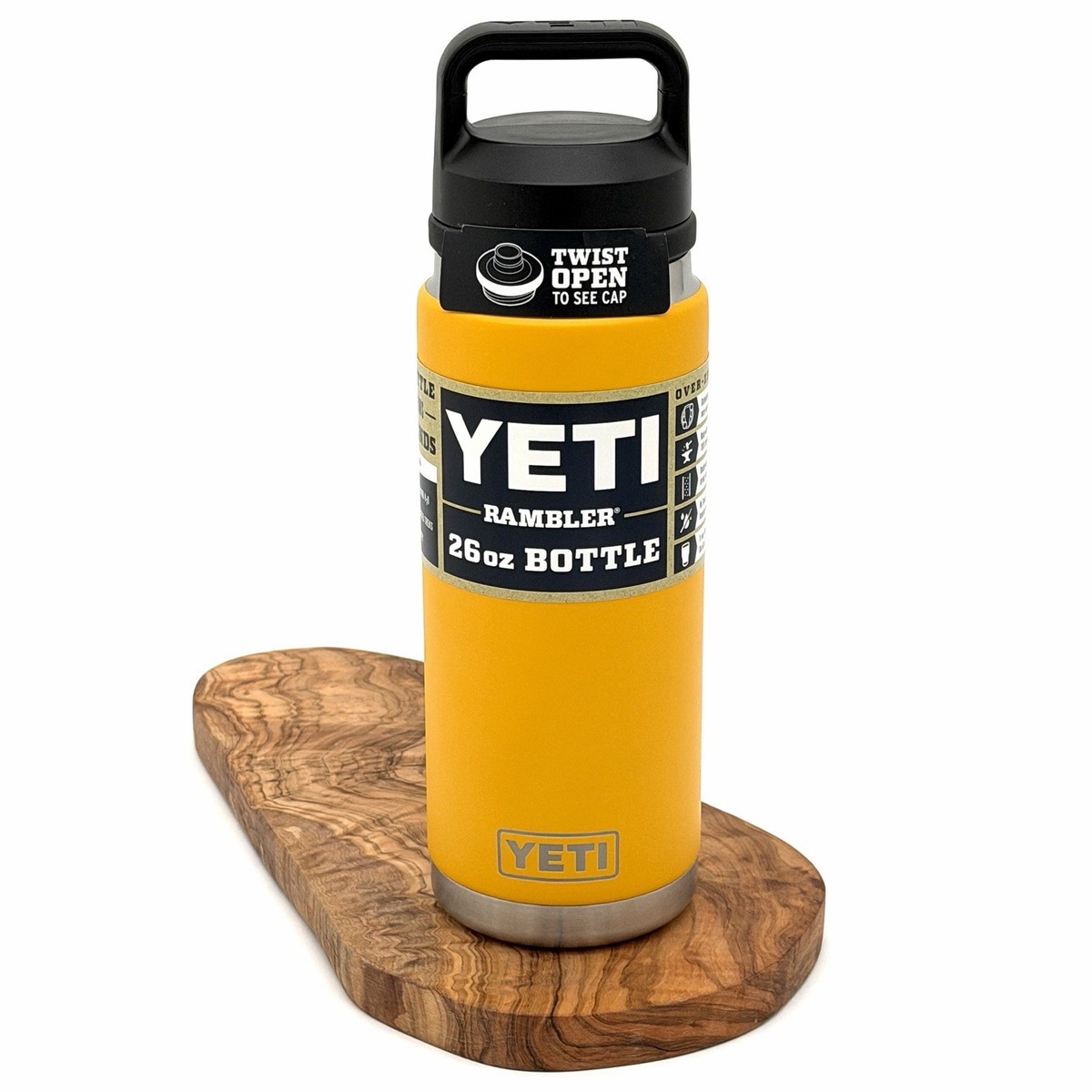 YETI Rambler 26oz Bottle イエロー新品 The Boot Jack's Yeti 26 Oz Rambler Water Bottle - Style & Durability