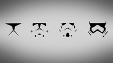 Star Wars minimalism Custom Gaming Mat Desk 3742