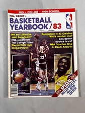 NBA Today's Basketball Yearbook 1982-83 Magic Johnson/Larry Bird cover