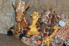 (7) Wonderful Giraffes Collection of Various Sizes - Stuffed Animals - Soft Toys — photo 2