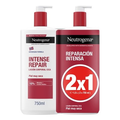 Neutrogena Norwegische Formel CICA Körperlotion 1.5 l (1er Pack), weiß 