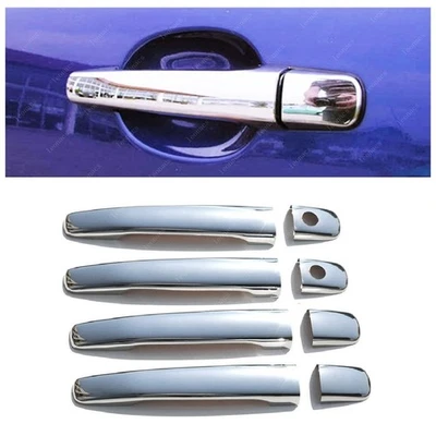 CHROME COUVRE POIGNEES 4 PORTE INOXYDABLE Pour MERCEDES ML W163 1998-2005 - Photo 1/4