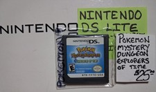 Pokémon Mystery Dungeon Explorers of Time Nintendo DS Game Cartridge ( No Box )