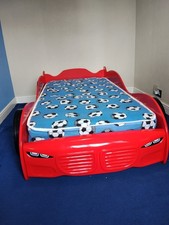 Red BMW Racing Car Bed - 3ft Single