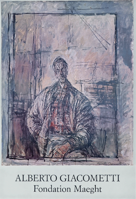 Alberto Giacometti Original Exhibition Poster Fondation Maeght