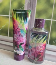 bath and body works into the wild shower gel and body cream