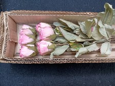 Mera Vic Artificial Silk Rose Buds 12 Stems New In Box