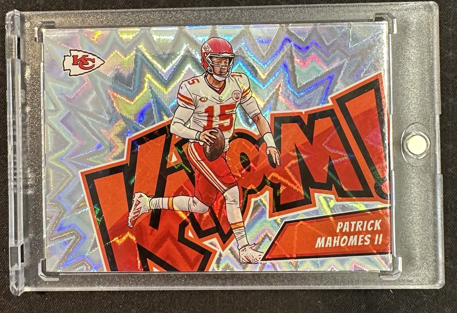2024 Panini Absolute Patrick Mahomes Kaboom SSP #1 Kansas City Chiefs