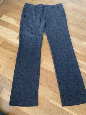 herren anzughose benetton grau 42 straight leg