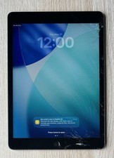 DROPPED APPLE IPAD 9TH GEN 64GB WIFI CELLULAR 10.2" VERIZON TABLET EREADER 2