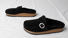 Birkenstock Women's Narrow Fit Buckley Shearling Clog TM8 Black US:9-9.5/EU:40