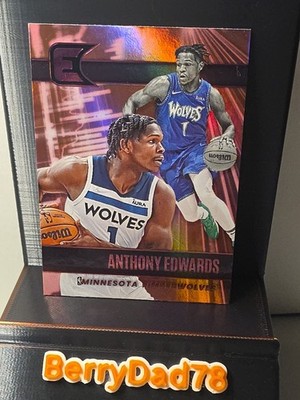 2021-22 Panini Chronicles - Essentials Anthony Edwards #307 Pink Timberwolves