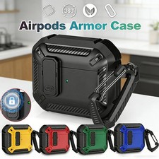 For Apple Airpods 4 Heavy Duty Shockproof Armor Earphone Case Cover