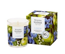 Image of Woods of Windsor Fragranced Candle Linen Fragrance 97% Naturally Derived 150g