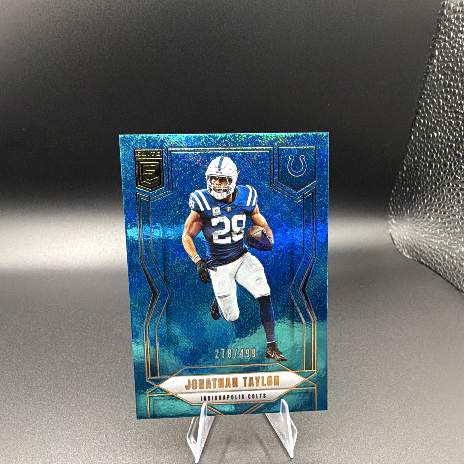 Panini 2025 Donruss Elite Jonathan Taylor Colts #85 Teal Matrix /499