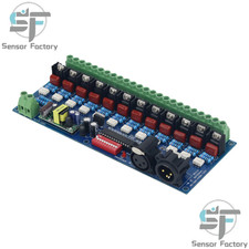 12-Channel Thyristor DMX512 High Voltage DMX Dimmer AC110-220V for Lamp Dimmer