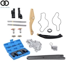 For Ford Edge 2011-2016 Timing Chain Kit with Water Pump+Camshaft Holding Tool