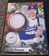 Freddie Freeman #PR-FF Prices | 2025 Topps Holiday Player Relic