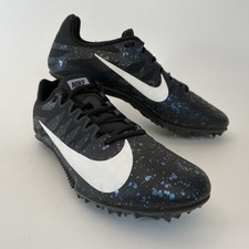 NIKE Racing Zoom Rival S 9 Sprinting Track  Field w Spikes Sz 7 Galaxy Splatter