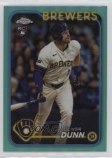 2024 Topps Chrome Update Aqua Refractor /199 Oliver Dunn #USC135 17xm