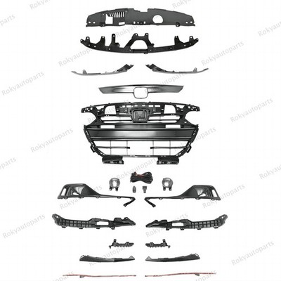 For Accord 2021-2022 Sport Bumper Grille/Moulding/Support/Fog Light/Trim/Bracket