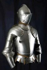 Medieval Knight Suit Armor Full Wearable Body Armor 18G Steel Armor