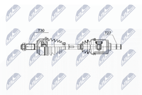 Antriebswelle NTY NPW-HD-060 FüR Honda CR 5 4 RM1 AWD RE5 RM2 Ivtec RM4