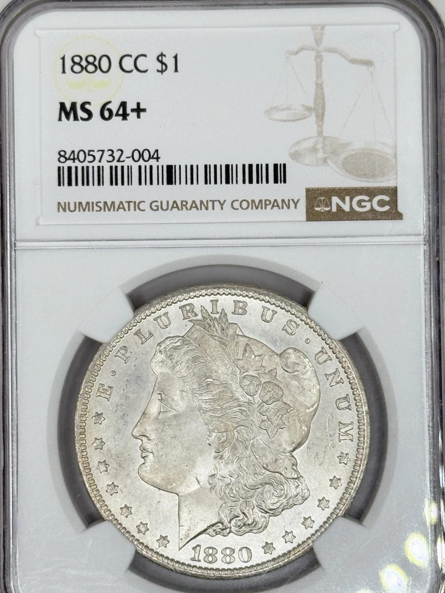 MS 64 Graded 1880 Year Morgan US Dollars (1878-1921) for sale | eBay
