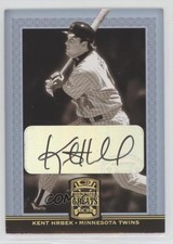 2005 Donruss Greats Gold Holofoil Signatures Kent Hrbek #49 Auto 4l1