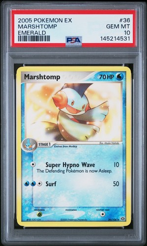 Marshtomp graded PSA 10 for sale on eBay