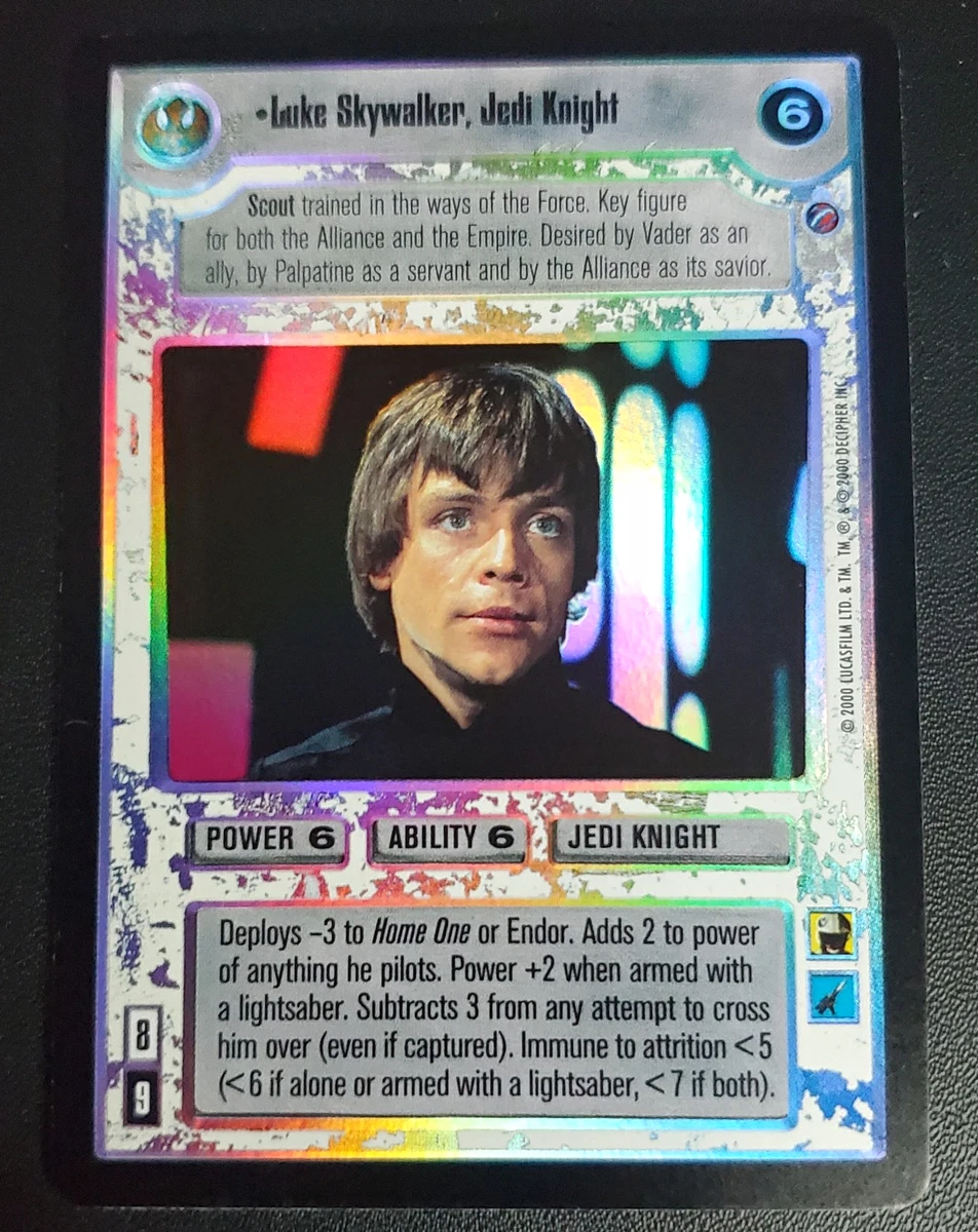 25+ Star Wars CCG Ultra Rare Individual Collectible Card Game