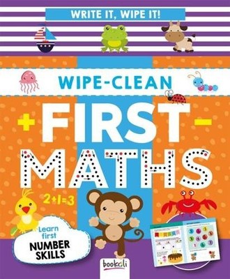 Wipe-Clean First Maths: Write It, Wipe It! (Write It, Wipe It Boo by  1787726568