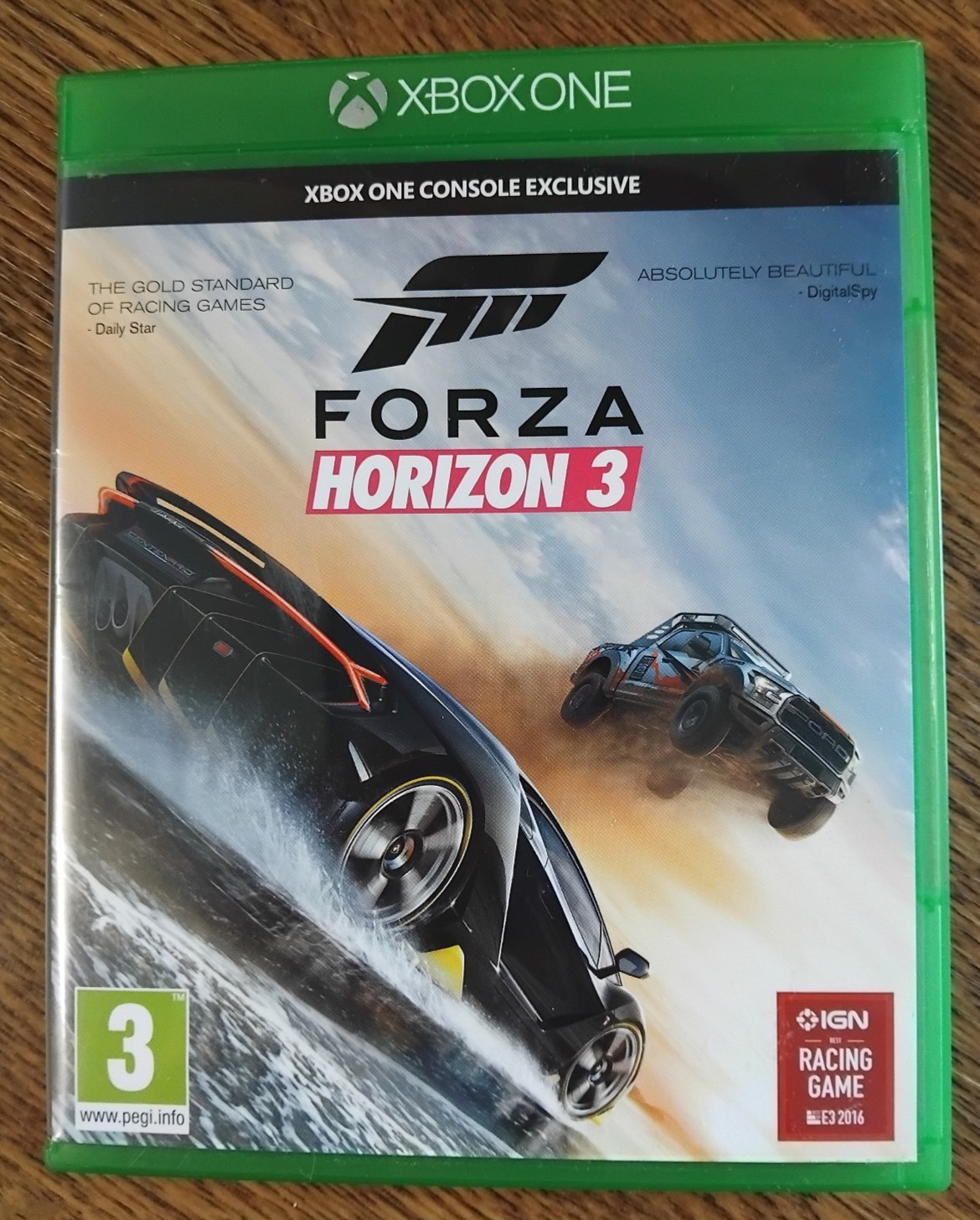 Forza: Horizon 3 (Microsoft Xbox One, 2016)