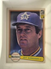 JEFF BURROUGHS 1982 DONRUSS #379 FREE SHIPPING