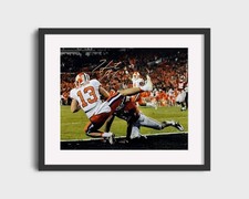 Clemson Autograph Print - Hunter Renfrow - Championship Catch