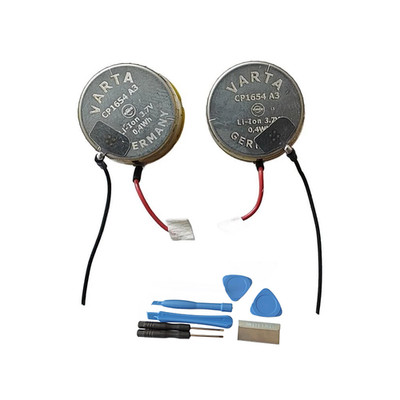2pcs VARTA CP1654 A3 3.7V Battery For Wireless Bluetooth Headset TWS Headphones