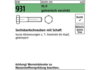 Vis Hexagonale Reyher X 280 Mm – Acier A4, Fabrication Allemande, Qualité Pro