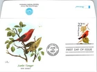 S08-5365, WILDLIFE OF USA, SCARLET TANAGER, NEW JERSEY, FLEETWOOD FDC